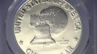 1976-S PCGS PR69 Deep Cameo Silver Ike Dollar 40% Silver at Art and Coin TV