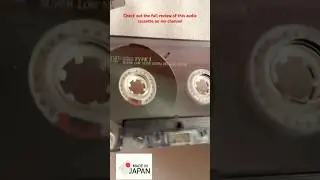 Редкая японская кассета с НУЛЕВЫМ дизайном? 📼 #Аудиокассета #ВинтажАудио #Распаковка #СССР