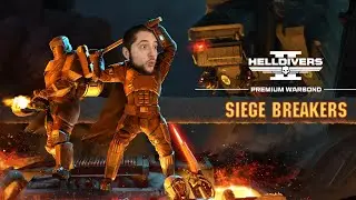 Helldivers 2 - New Siege Breakers Warbond Trailer Reaction - New Weapons & Stratagems