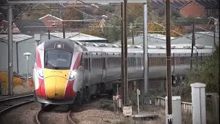 Trains at Grantham (ECML) 17/10/24