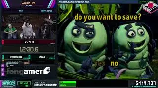 [RU] A Bug's Life [Any%] от @Zic3 - #AGDQ2024