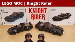 LEGO MOC Knight Rider 6-wide vs 8-wide Review #LoveBricks