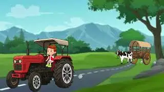  Cartoon gadi🏍️🚜# cartoon#trending #viralvideo#@cartoonclip-as#@KidsLandOffial