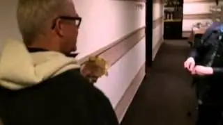 A walk down the hallway at Henson Studios