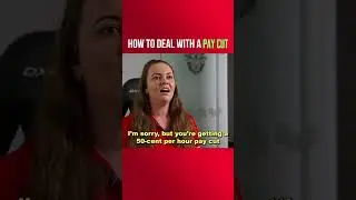 How to handle a pay cut... #shorts