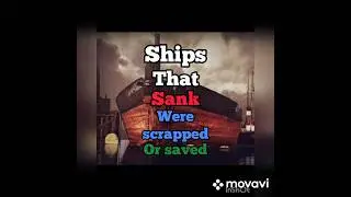 Ships that sank were scrapped or saved #history #ww2 #ww1 #titanic #olympic #ship