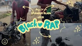 Aaj bike fir se RAP krwa di 🤭🥷🏻🧿🖤🖤 #youtube #splender #automobile #viral #viralvideo #trending #vlog