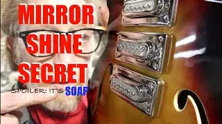 Secret Shine Sauce for Vintage Guitars! (Spoiler, it's just soap)