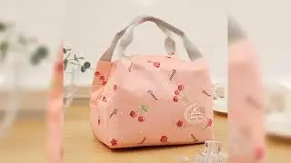 Simple Candy-Colored Bento Pack, Thermal Insulation And Cold Storage Lunch Box #lunchbox #casualbag