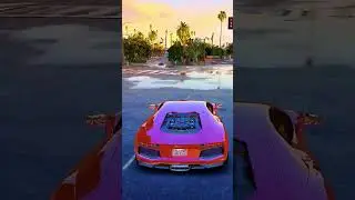 GTA 5 со 100 графическими модами #gta5 #shorts