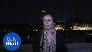 UK Covid-19: Civil liberties NGO project 'Stop Covid passes' message onto Parliament
