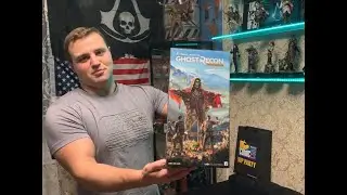 Tom Clancys Ghost Recon Wildlands Santa Muerte Fallen Angel statue Распаковка/Unboxing