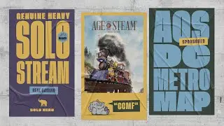 Age of Steam - DC Metro - SOLO Teaching, Play-through, & Round table by Heavy Cardboard