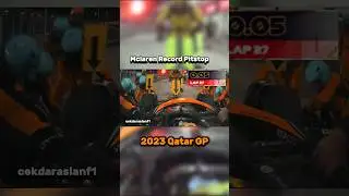 Mclaren&rsquo;s Record Pitstop In Qatar