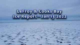Отчет о состоянии льда в заливе Кукса, 13 января 2022 г.