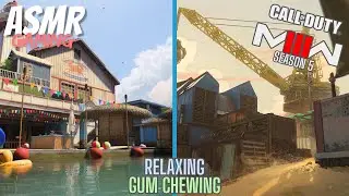 Gaming ASMR 💤 COD MWIII Season 5 Bait & Yard Map Gameplay 😴 Relaxing Soft Whispering + Gum Chewing 🎮