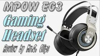 MPOW EG3 Gaming Headset Review and Mic Sound Test.