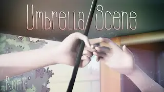 【MMD×FnafHS】 Umbrella Scene 【Chica×Golden】