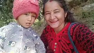 Aaj mummy ne lipai kri ghar ki 🤗🤗#almora #uttarakhand #nature #pahadi 