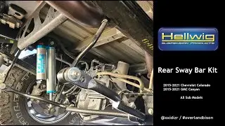 Rear Sway Bar - ZR2 Bison Load Control