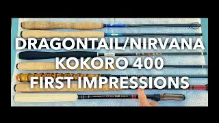 Удилище Kokoro 400 tenkara, сравнение с другими удилищами длиной 4 м, ловля рыбы нахлыстом tenkar...