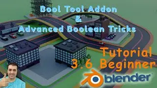 [AR] Blender 3.6 beginner - Bool Tool Addon & Advanced Boolean Tricks