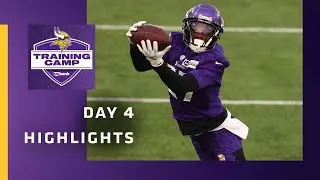 Minnesota Vikings Training Camp Highlights from Night Practice | July 31
