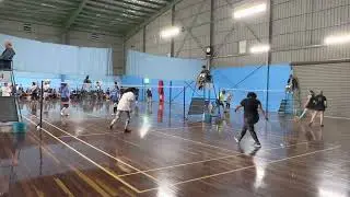 Sunny Badminton Ballarat veterans 2023
