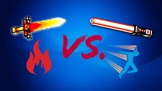 Pixel Gun 3D - Fire Demon VS Dark Force Saber!