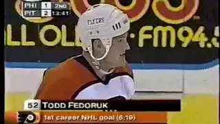 Todd Fedoruk 1st NHL Goal 11.08.00