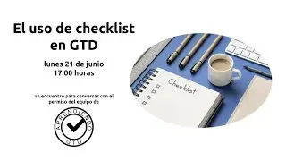 El uso de checklist en GTD