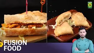 𝗩𝗲𝗴𝗴𝗶𝗲 𝗗𝗲𝗹𝗶𝗴𝗵𝘁 𝗖𝗮𝗹𝘇𝗼𝗻𝗲 & (Smoked Chicken Baguette) | Fusion Food | Saad | 21 Jan 2025 | Masala TV