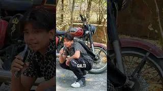 I made a mistake by taking a Bullet 😖|| MINI VLOG-415 || SARANXH || #shorts #youtubeshorts #vlog ...