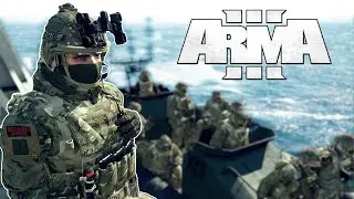 Massive Frigate with nukes HIJACKED Arma 3 - 49 Commando Royal Marines