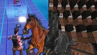 Old Town Road - Minecraft Note Blocks VS. Fortnite Music Blocks