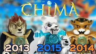 ВСЕ минифигурки LEGO CHIMA Абсолютно: Эволюция Лего Чима 2013-2015