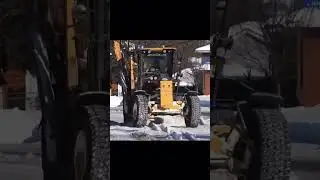 John Deere Grader Plowing hard pack #heavyequipment