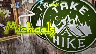 Camping Decor 🏕 MICHAELS CAMPING DECOR