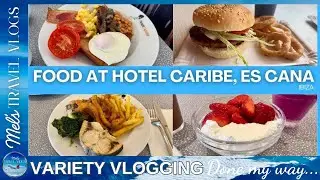 Food at The Hotel Caribe, Es Cana, Ibiza #hotelcaribe #escana #ibiza