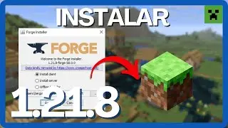 🔥 C&oacute;mo Descargar e Instalar FORGE para Minecraft 1.21.8 &ndash; &iexcl;Agrega MODS F&Aacute;CIL en 5 Minutos!