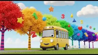 The Magic Learning Bus | School Bus Song for Toddlers & Kids