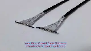 micro coaxial cable b2b supplier uti aerospace I-PEX 20682-030E M200915B-D28-FIX30HLx2-1-1-xxx Discr