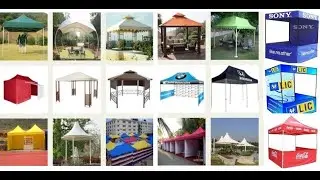 How to make a Canopy Tent, Canopy Tent Wholesale Market, Canopy Tent Making, Canopy Ideas in India