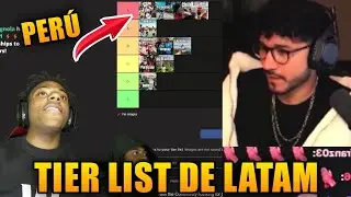 SPEED haciendo su TIER LIST de PAISES + EL H4TE hacia PERU