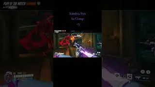 Combo Ults with Mauga. Always fun when I can play her in comp #overwatch2 #sombra #fyp