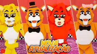 FNAF SECURITY BREACH MORPHS ROBLOX ATUALIZOU! NOVA AREA DA ROXANNE E NOVAS TRANSFORMAM&Ccedil;&Otilde;ES!