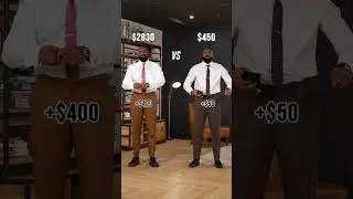 Custom Suit vs Tailored Suit | Chris Kabeya #shorts