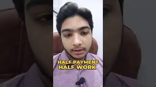 How to work with clients if they do not pay before work ❓#shorts #earnmoneyonline