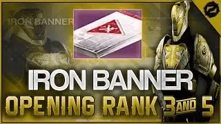 Destiny The Taken King Iron Banner Opening Rank 3 and Rank 5 Packages 2016