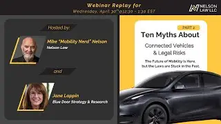 Top 10 Myths About Connected Vehicles (Part 2) – Webinar Replay